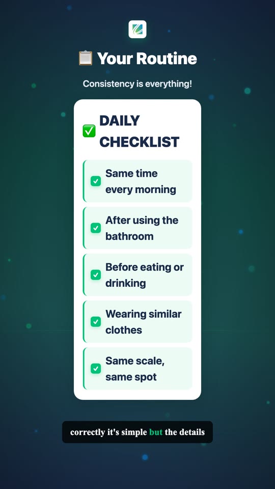 Daily Weight Check: The 2-3 Pound Rule