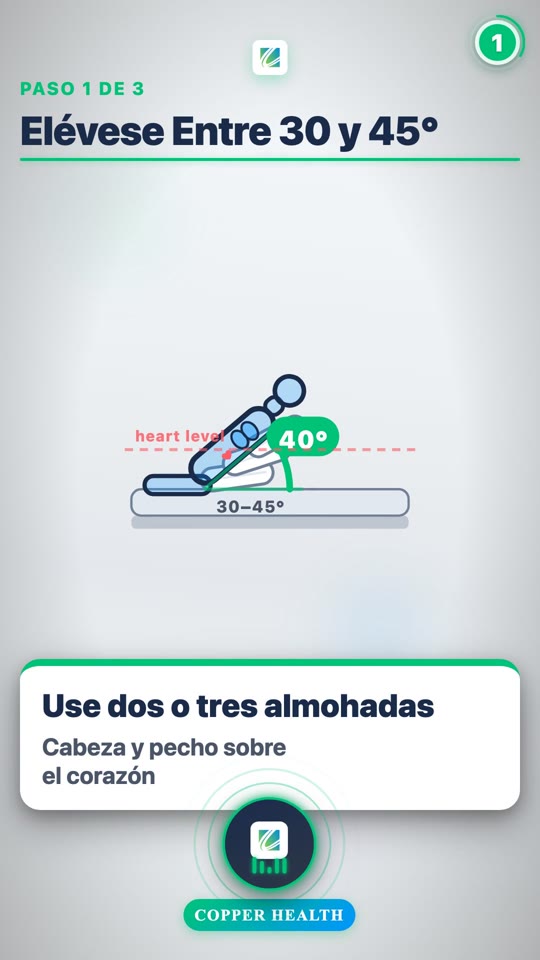 Sleep Positioning for Heart Failure (Spanish)