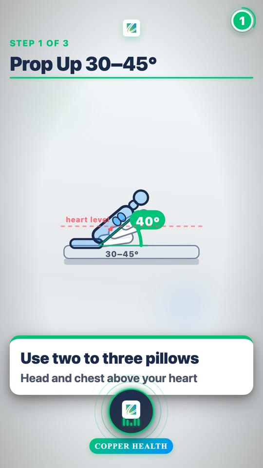Sleep Positioning for Heart Failure