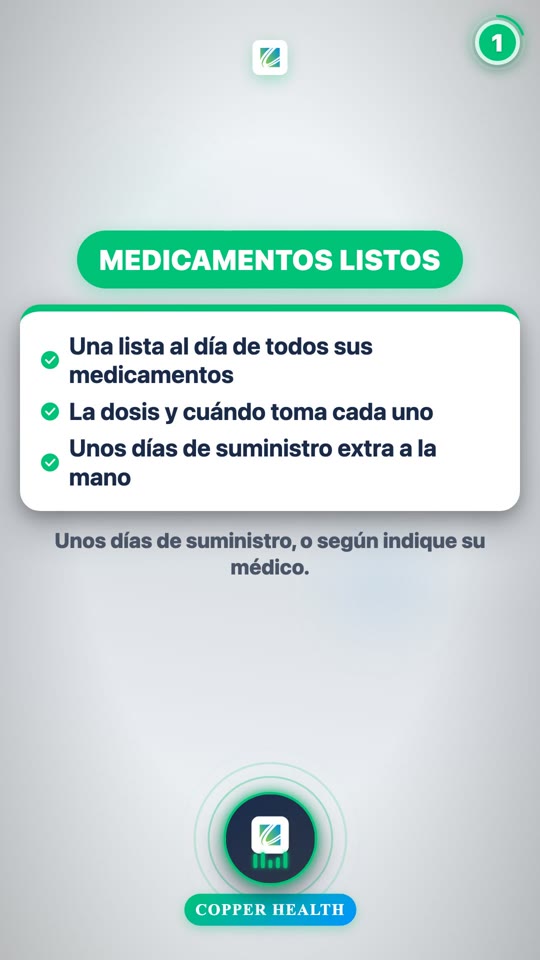 Be Ready: Emergency Preparedness (Spanish)