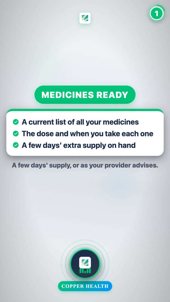 Be Ready: Emergency Preparedness