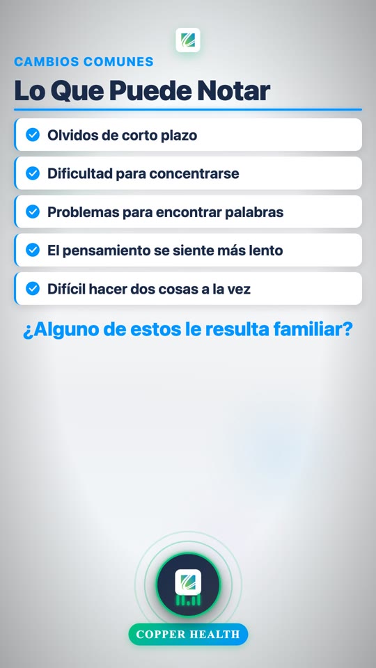 Cognitive Changes After Stroke (Spanish)