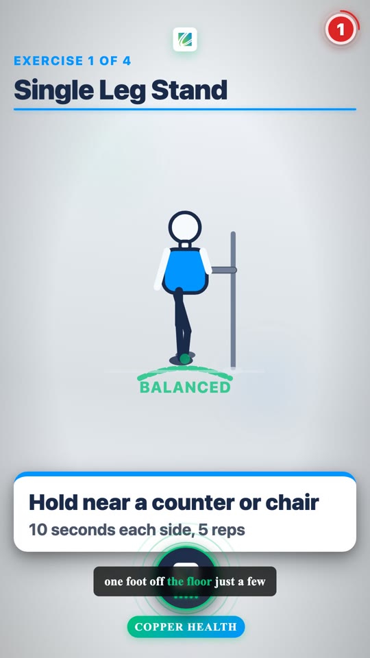 Balance & Strength Exercises