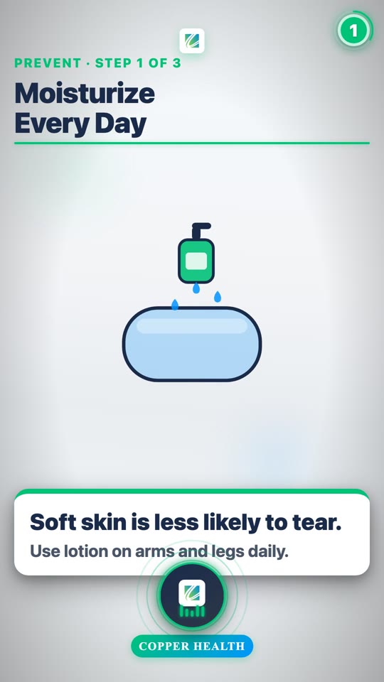 Preventing & Caring for Skin Tears